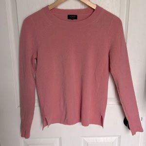 J. Crew Pink Crew Neck Sweater